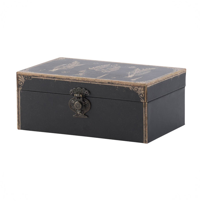 Lark Manor Makale Black Decorative Boxes & Reviews Wayfair